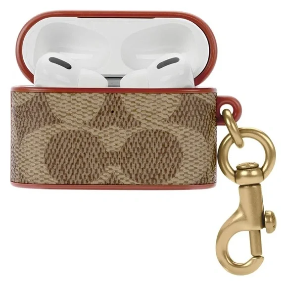 Coach Signature Pro Case - Compatible with AirPods Pro 2nd / 1st Generation - Picture 1 of 6